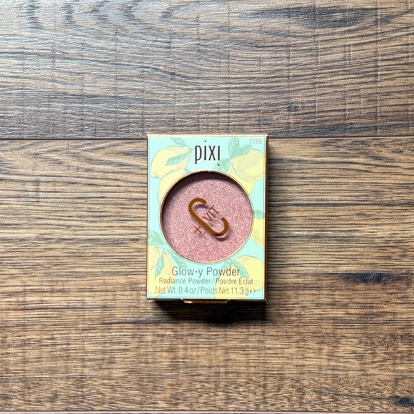 Pixi Other - Pixi By Petra +C Vit Glow-y Radiance Powder Highlighter Blush Peach Dew NIB